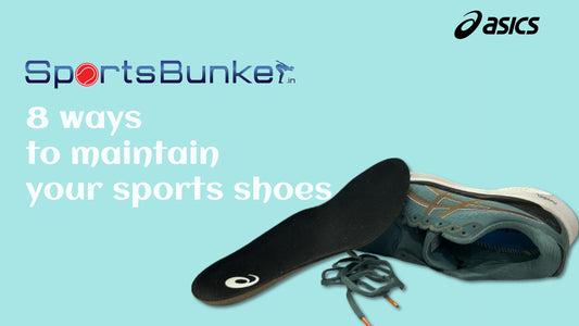 8 ways to maintain your sports shoes