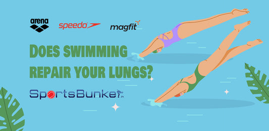 Does swimming repair your lungs?