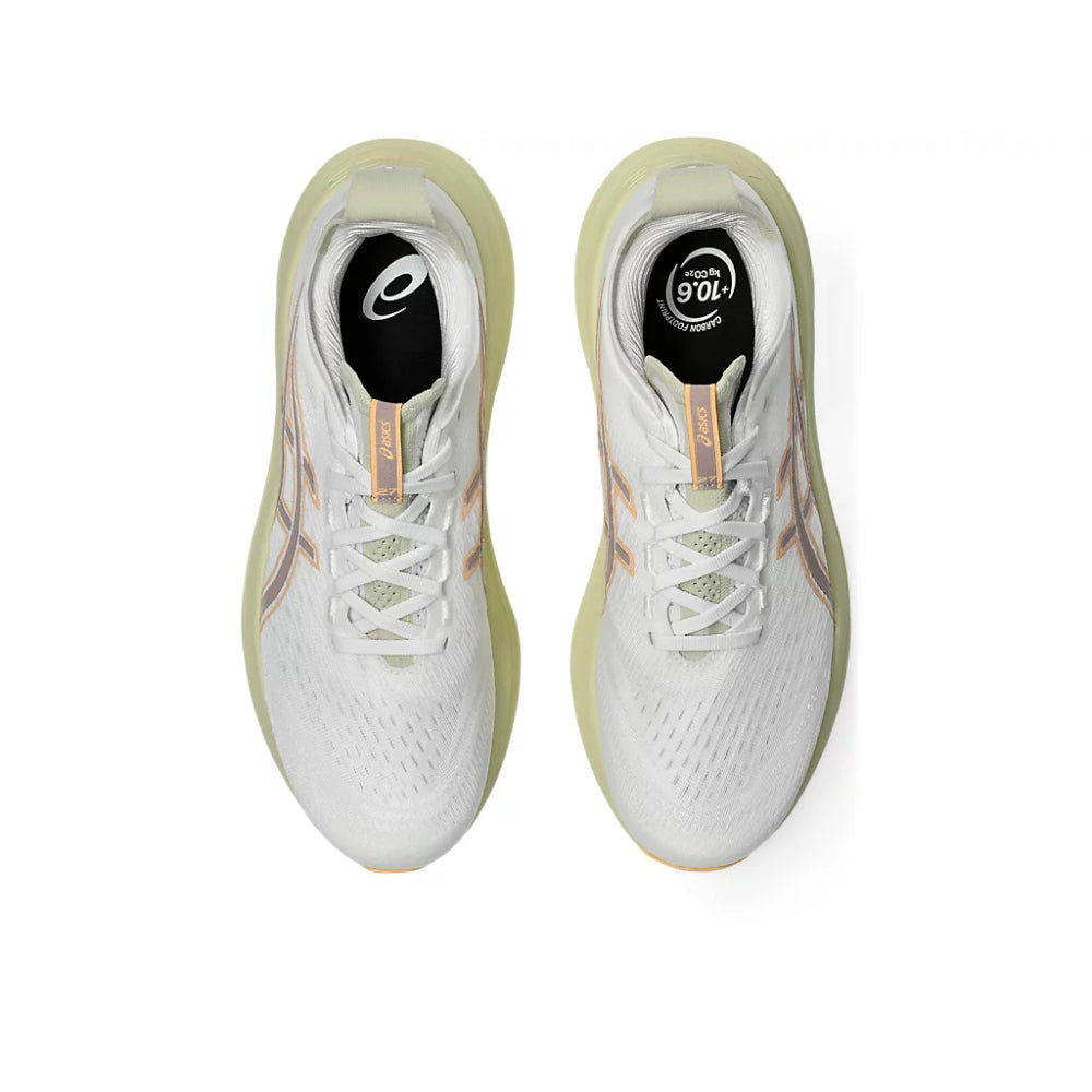 Asics Men's Gel-Nimbus 27 (White/Fawn)