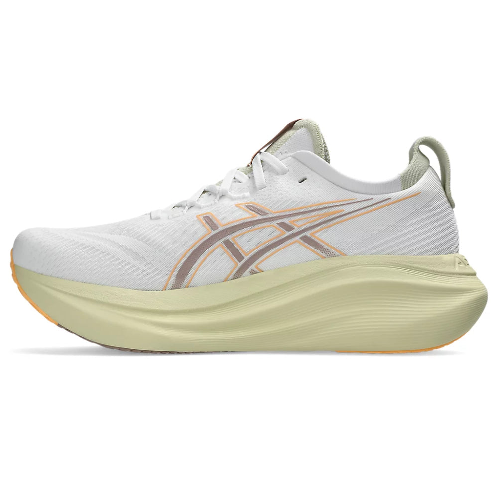 Asics Men's Gel-Nimbus 27 (White/Fawn)