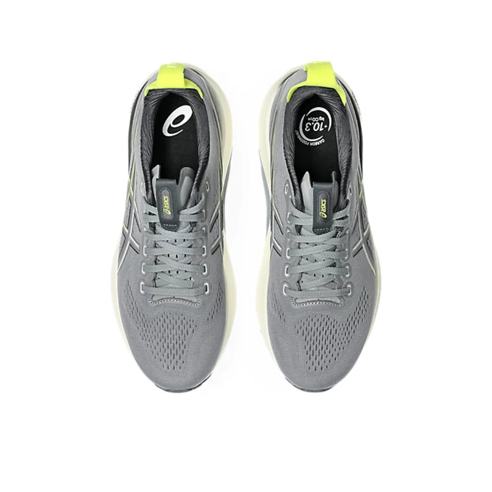 ASICS Men's Gel-Kayano 32 Running Shoe (Gravel/Citron)