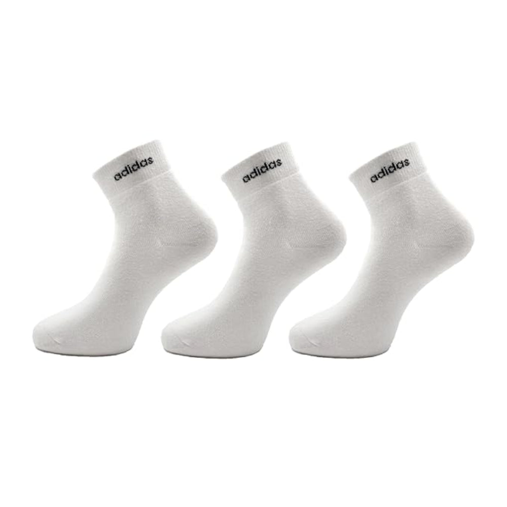 Men's Cushioned Ankle Socks - White