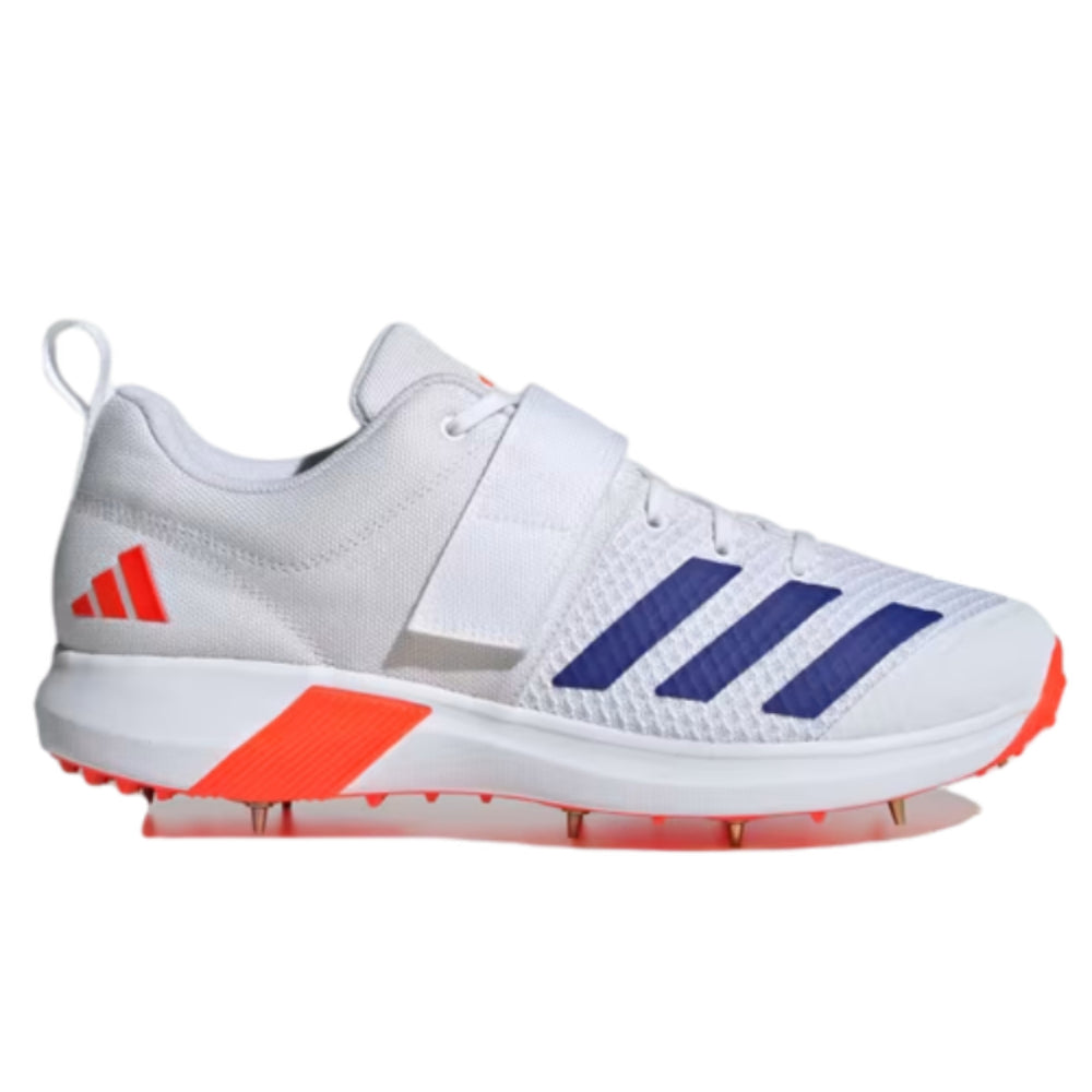 Adidas Men s Adipower Vector 20 Cricket Shoe Cloud White Lucid Blue Solar Red