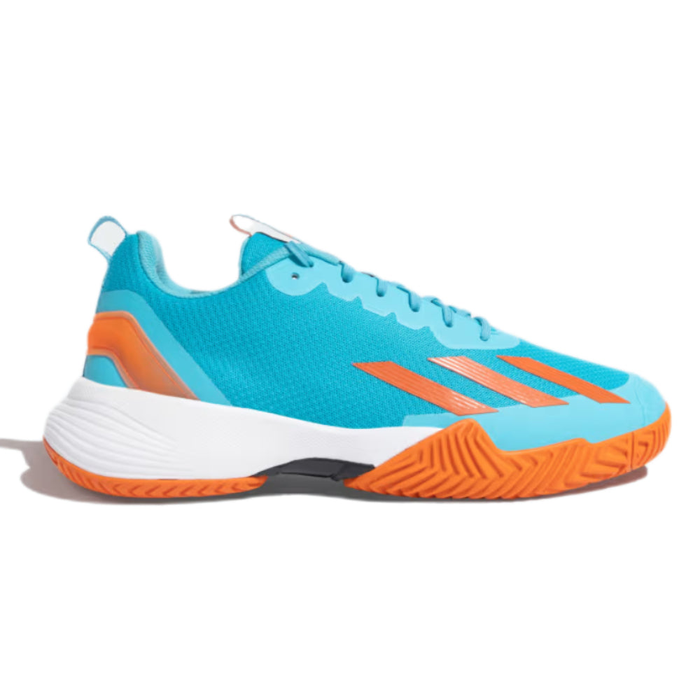Recommended Adidas Men's All-Court Prime Cyan Tennis Shoe