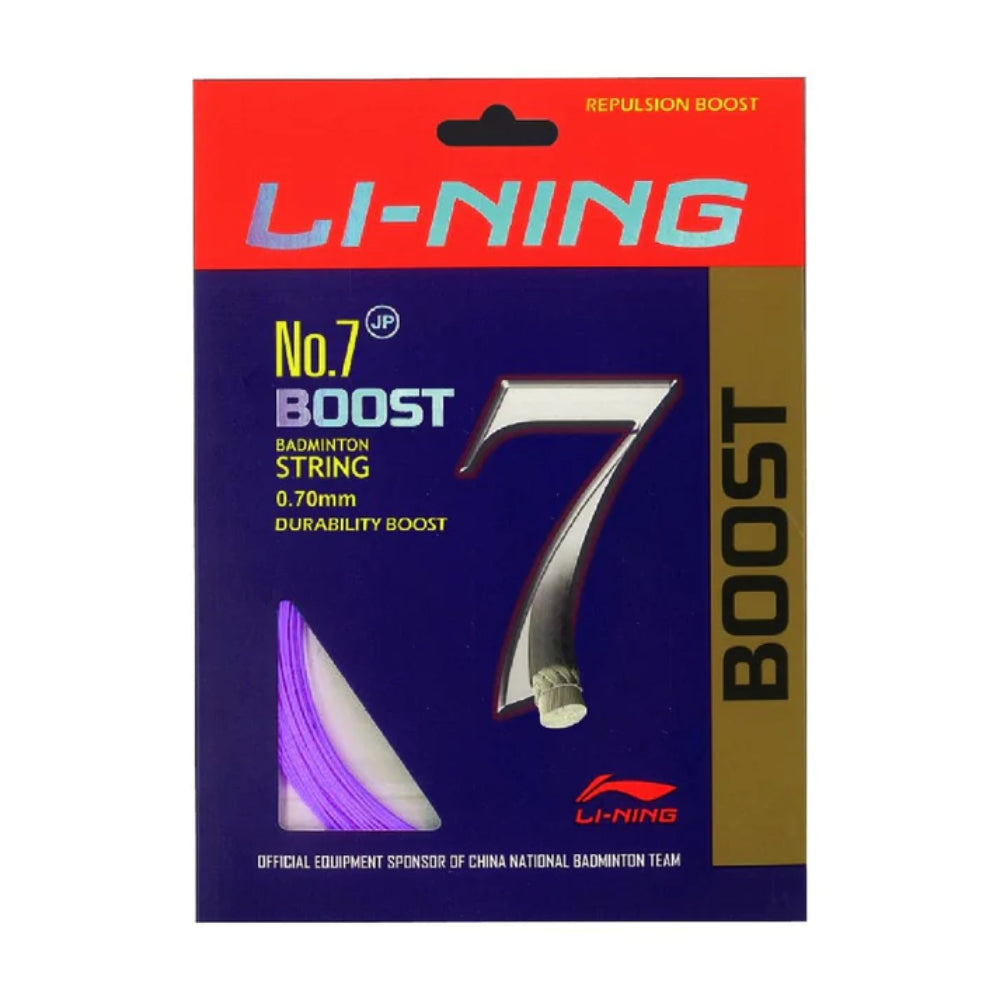 Best Li-Ning No. 7 Boost Badminton Purple String