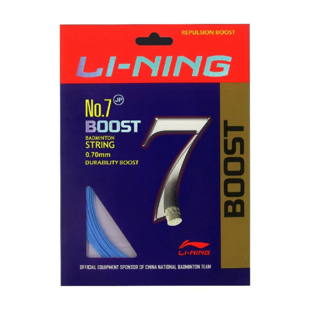Best Li-Ning No. 7 Boost Badminton Blue String