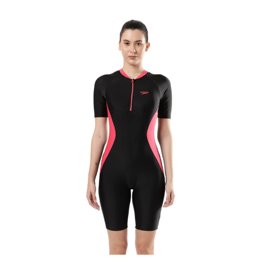 New Speedo Women  Panel Kneesuit