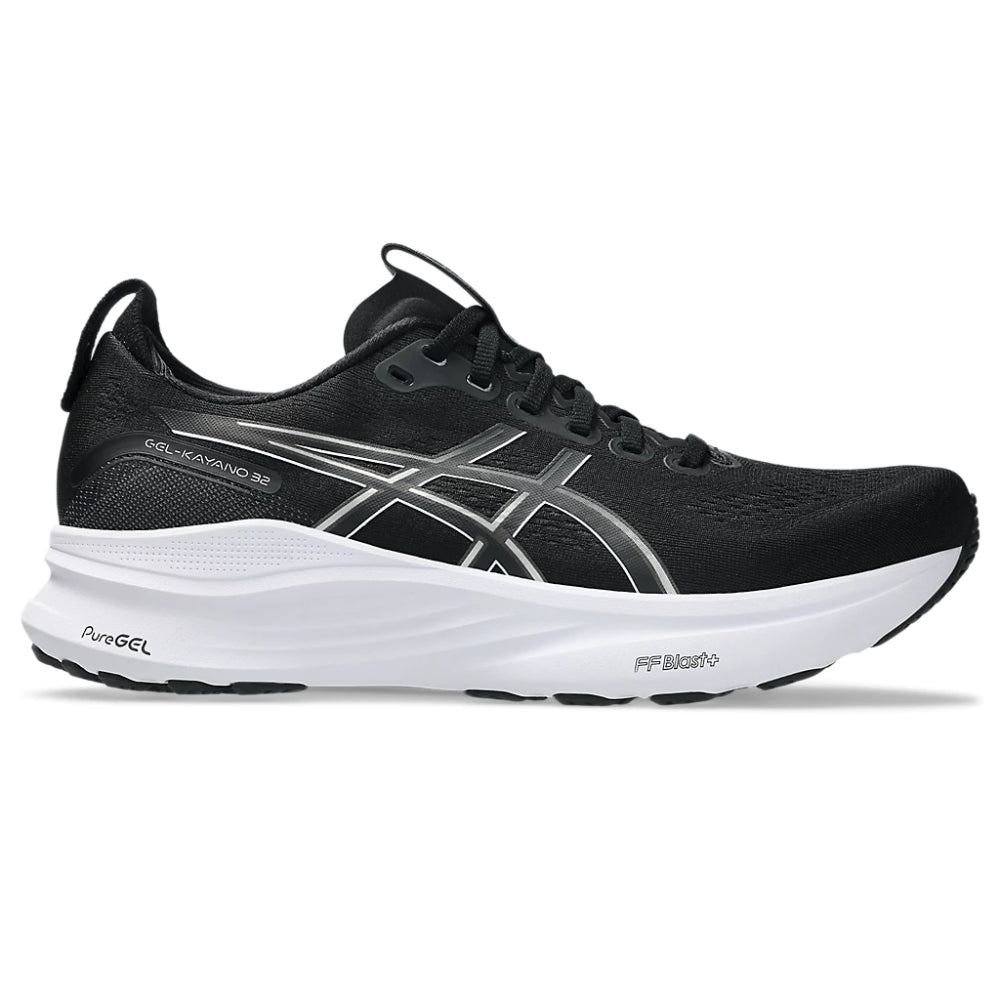 ASICS Men's Gel-Kayano 32 Running Shoe (Black/White)