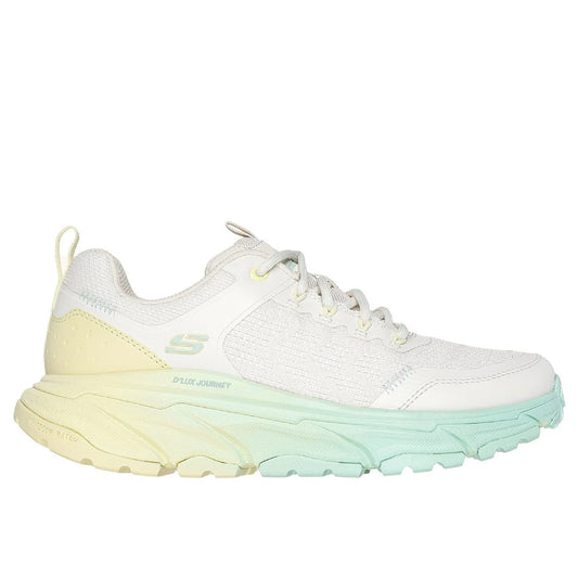 SKECHERS Women's D-Lux Journey Artisan Weave Outdoor Shoe (Nat/Multi)