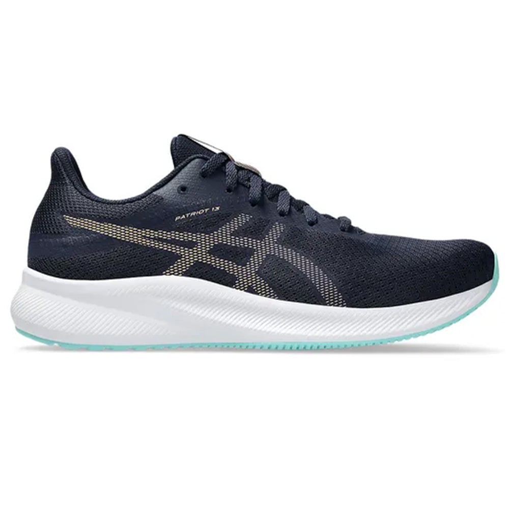 ASICS Men's Patriot 13 Running Shoe (Midnight/Mojave)
