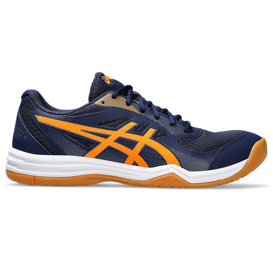 asics latest Upcourt 5  Peacoat,Shocking Orange Shoes