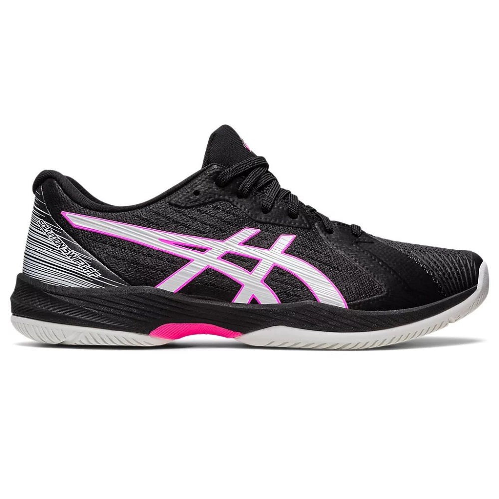 asics Solution Swift latest Black,hot Pink Shoes