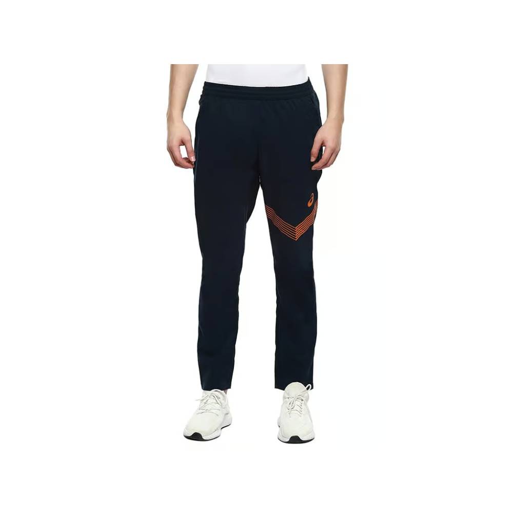 asics latest pattern woven French Blue pant