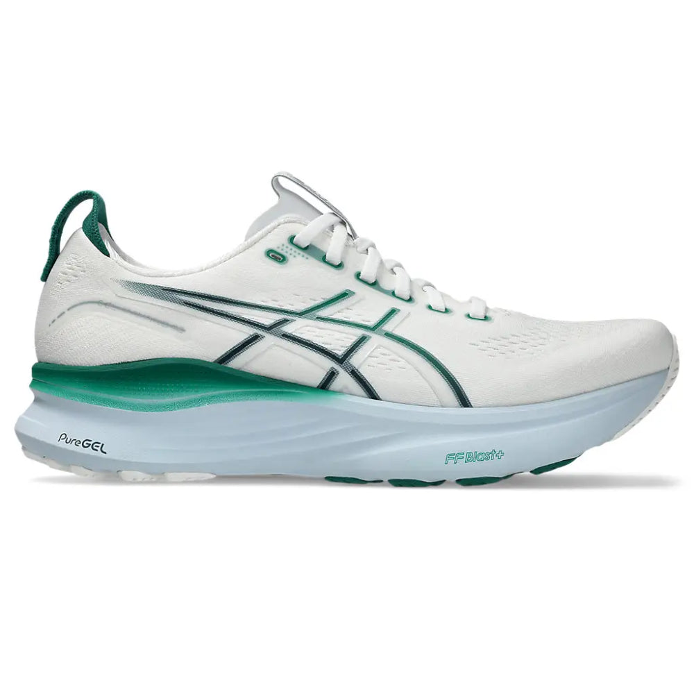 Asics Men's Gel-Kayano 32 (White/Jasper Green)