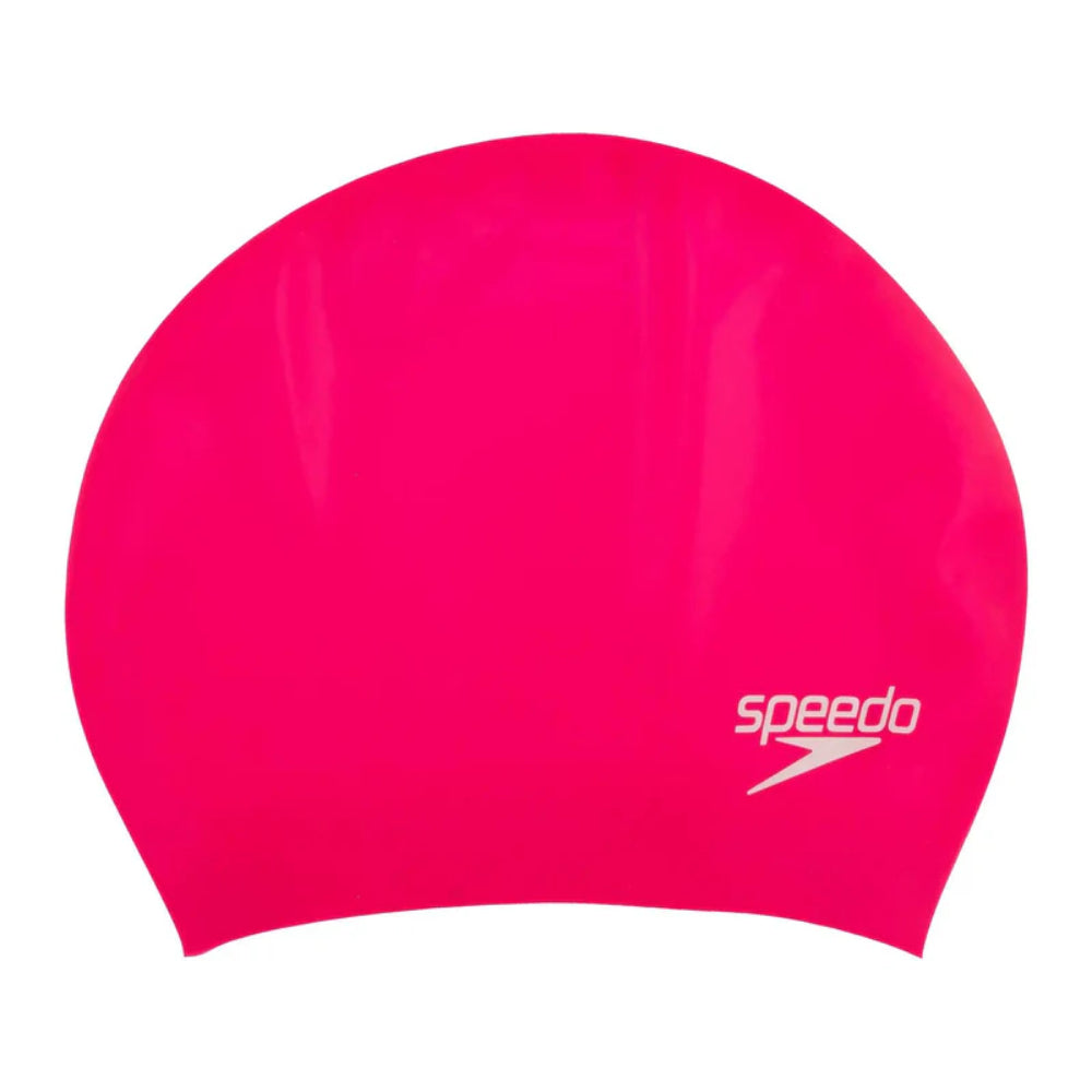 Speedo Adult's Long Hair Swimming Cap (Pink)