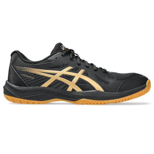 ASICS Men's Upcourt 6 Badminton Shoe (Black/Pure Gold)