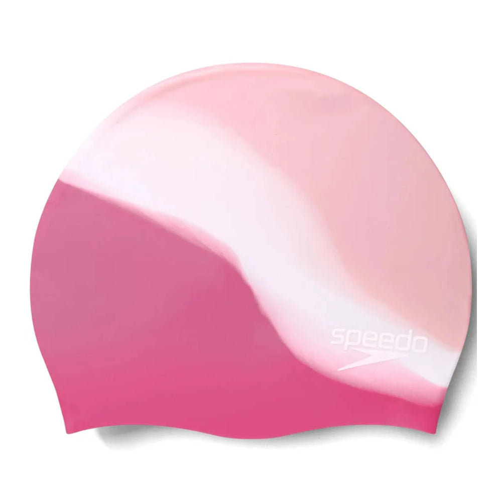 Speedo Junior's Multi Color Swimming Cap (Pink)
