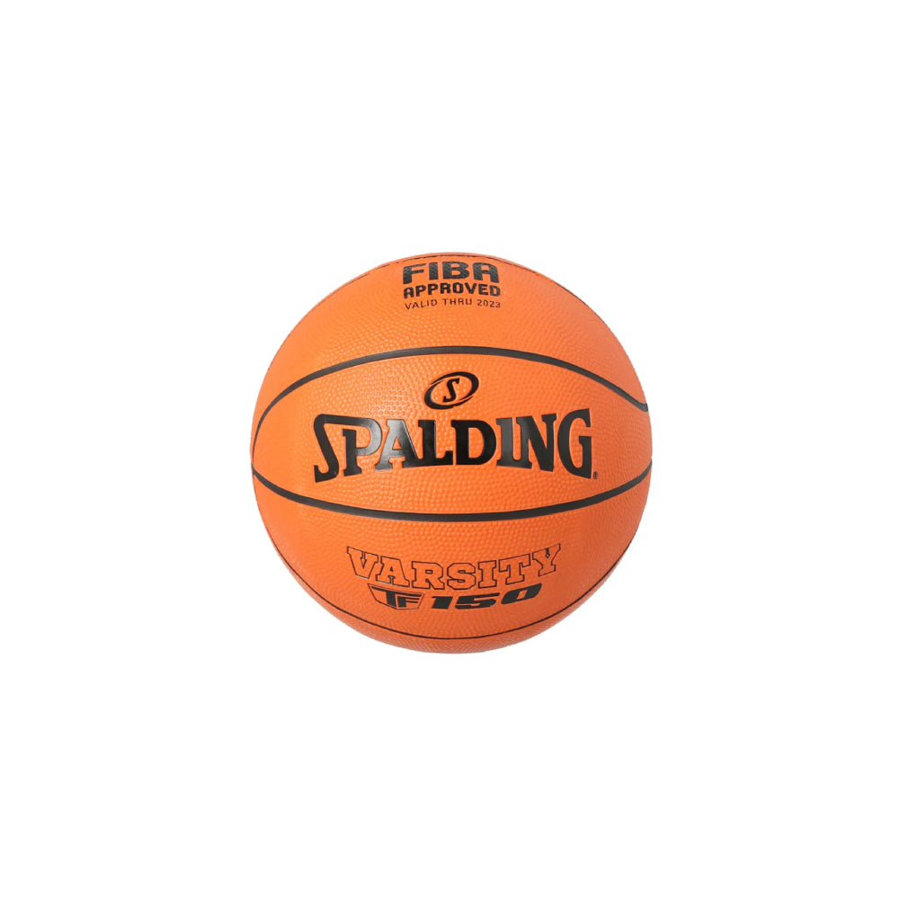 Recommended SPALDING Varsity FIBA TF-150 Rubber Basketball