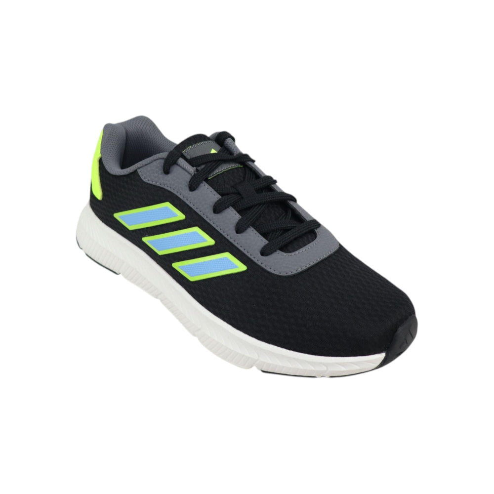 Adidas Men's Air-Glowrun Running Shoe (Black/Lime)
