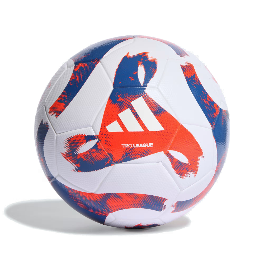 Adidas Tiro League TSBE Football Ball (White/ Royal Blue/Orange)