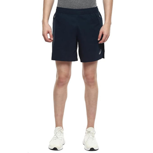 asics latest 7In with inner  Blue short