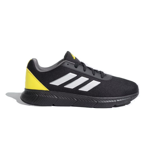 Adidas Men's Air-Yardfun Running Shoe (Black/Silver/Yellow)