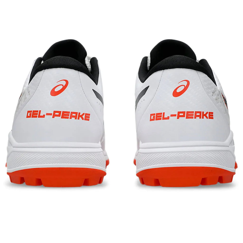 ASICS Men's Gel-Peake 2 Cricket Shoe (White/Black)
