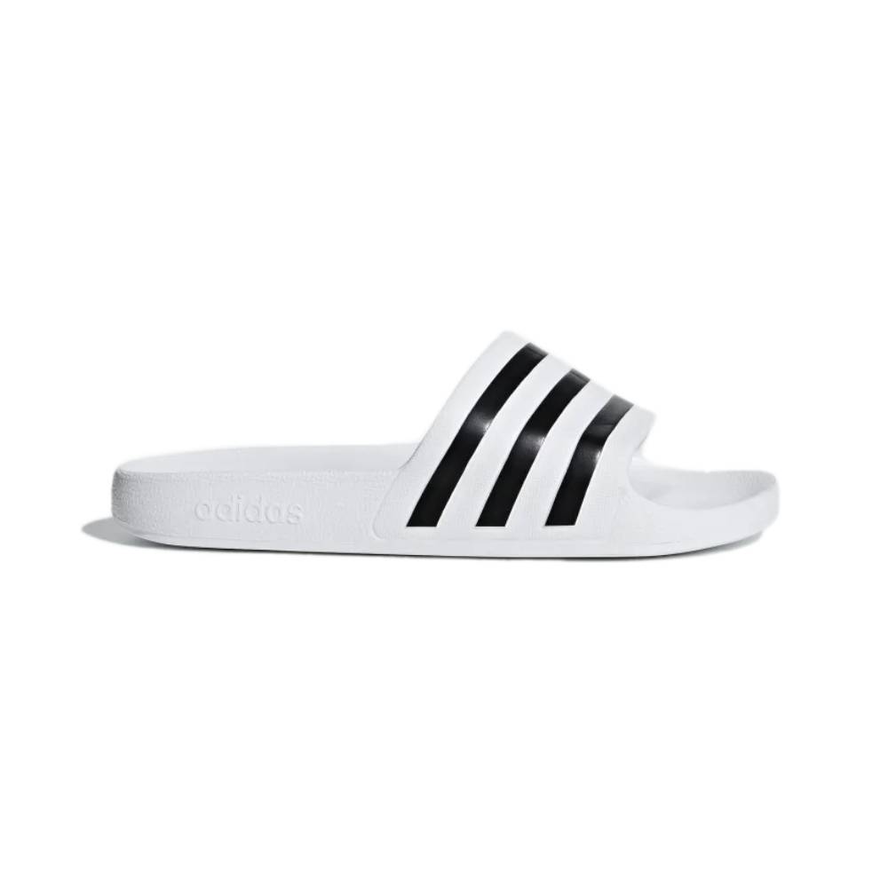 Adidas Men s Adilette Aqua Slide Cloud White Core Black Cloud White