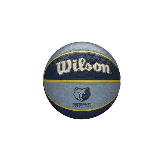 WILSON NBA Team Tribute Memphis Grizzlies Basketball (Light Blue)