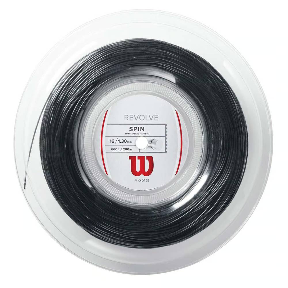 Top WILSON Revolve Spin 200M Tennis String Reel