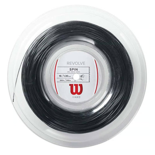 Top WILSON Revolve 16 200M Tennis String Reel