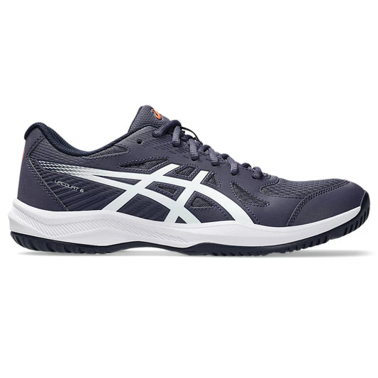 ASICS Men's Upcourt 6 Badminton Shoe (Indigo Fog/White)