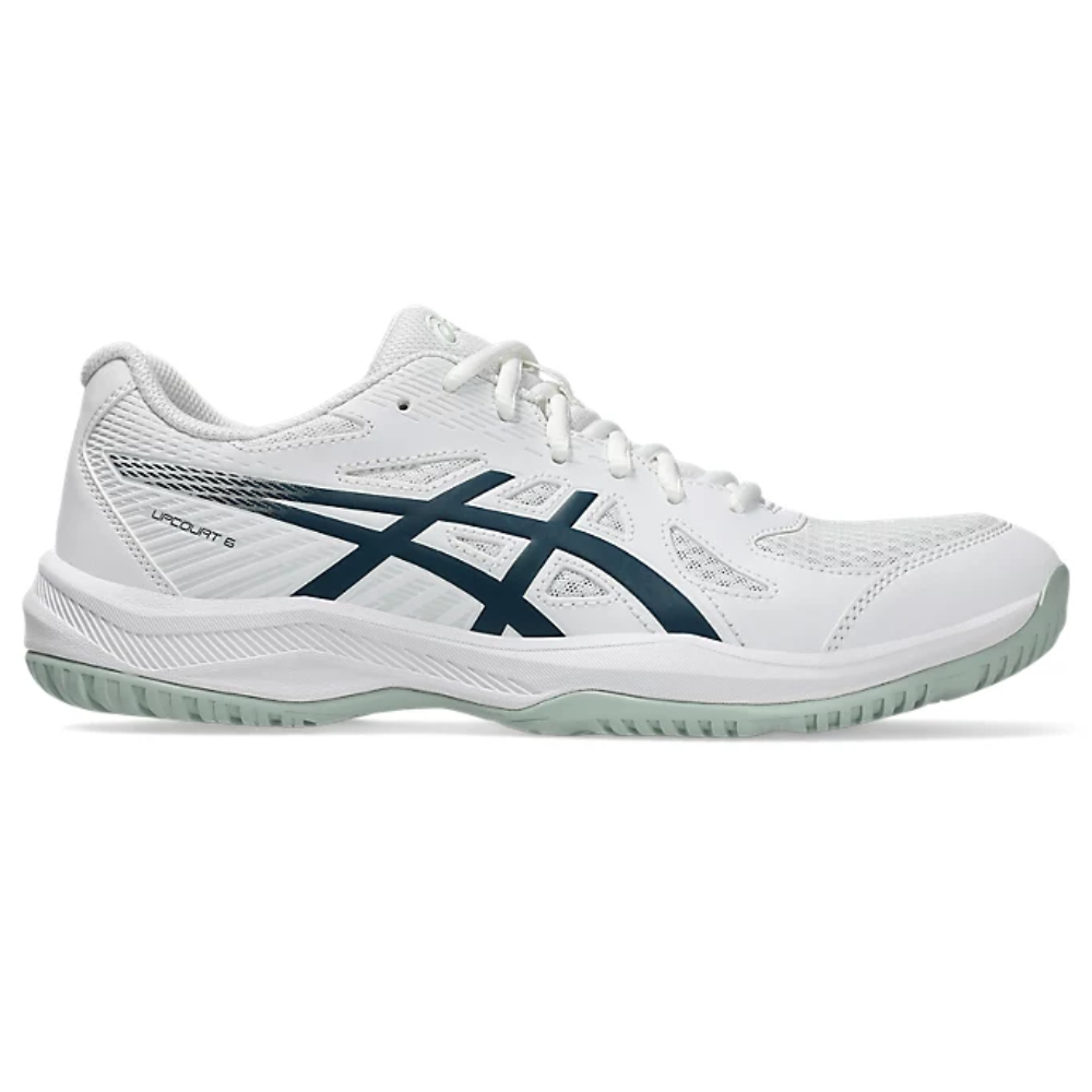 Asics Men's Upcourt 6 (White/Tranquil Teal)