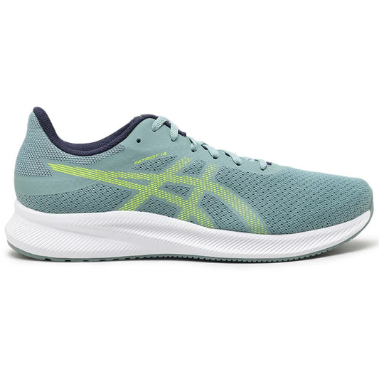 ASICS Men's Patriot 13 Running Shoe (Celadon /Safety Yellow)