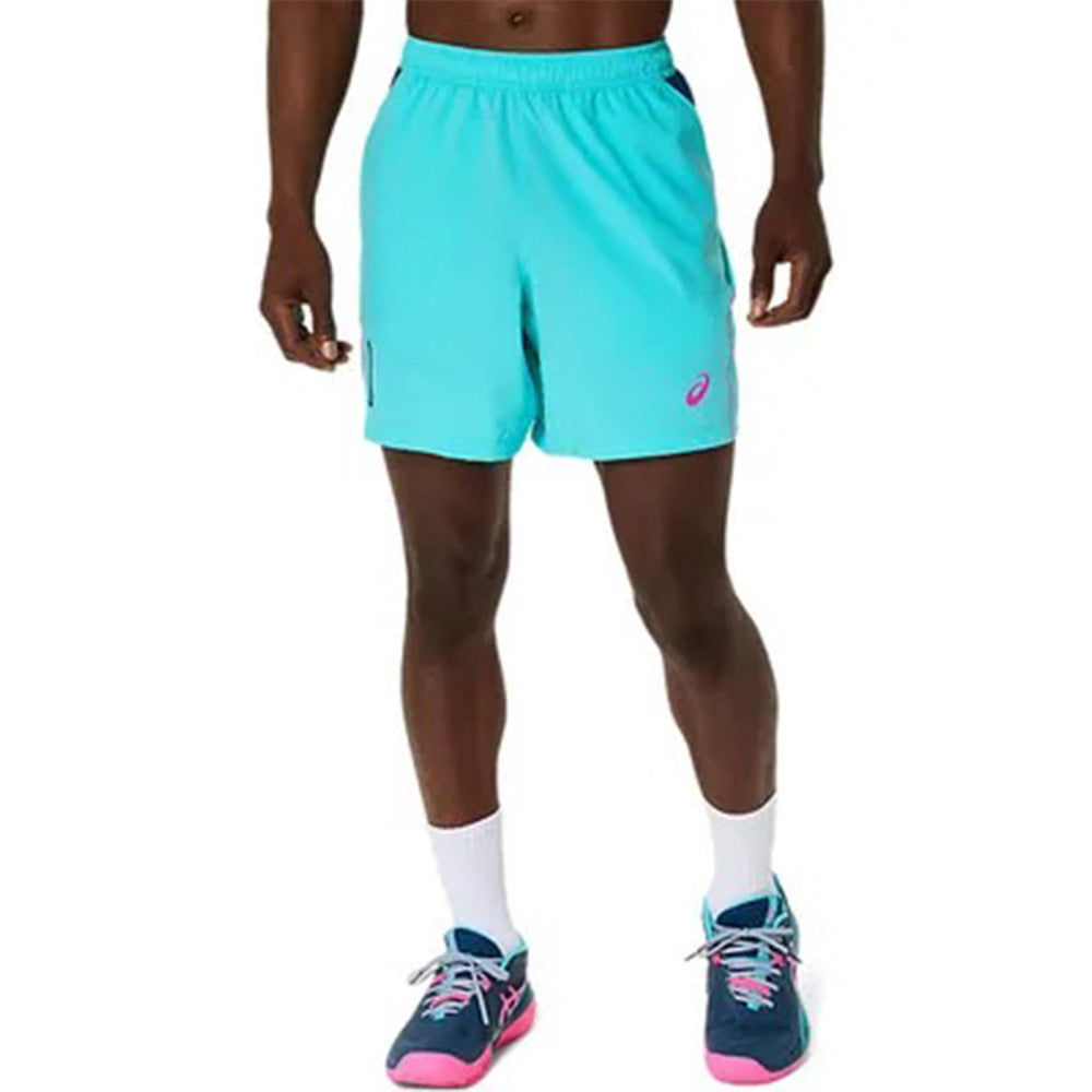 ASICS Men's Padel Court 7IN Short (Energy Aqua)