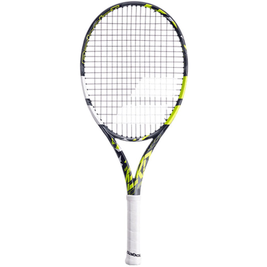 Latest Babolat Pure Aero 2023 Junior 25 Strung Tennis Racquet