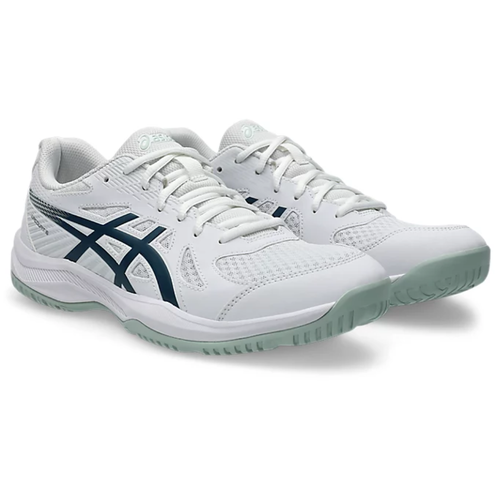 Asics Men's Upcourt 6 (White/Tranquil Teal)