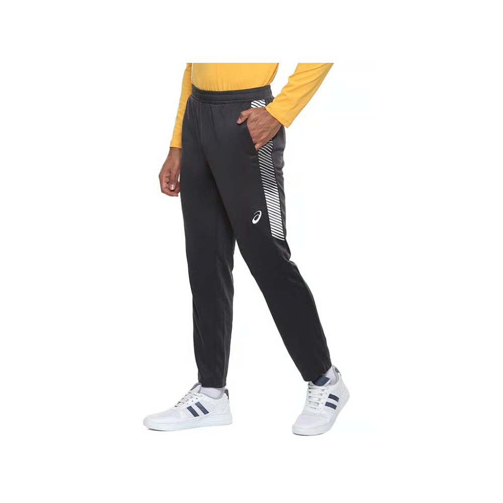 asics men diagonal polyester track pant