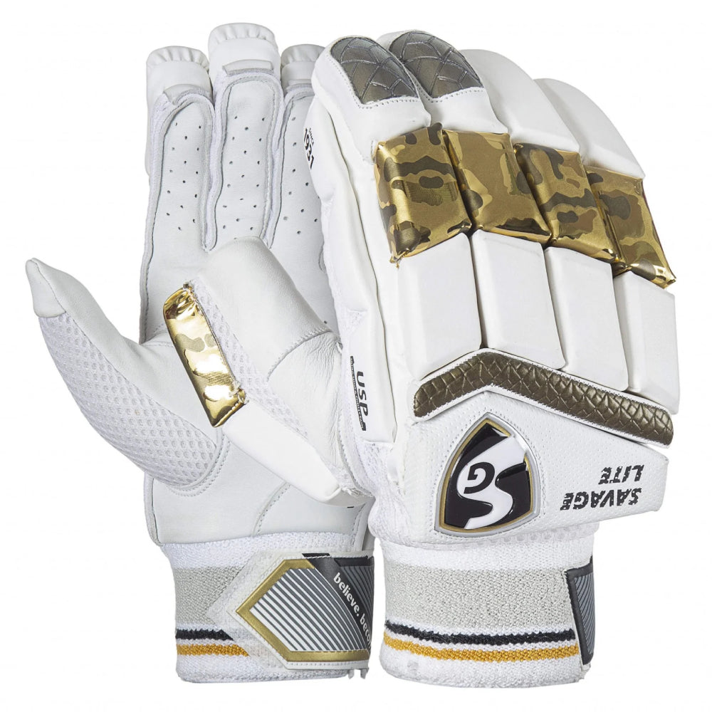 Best SG Savage Lite LH Batting Gloves