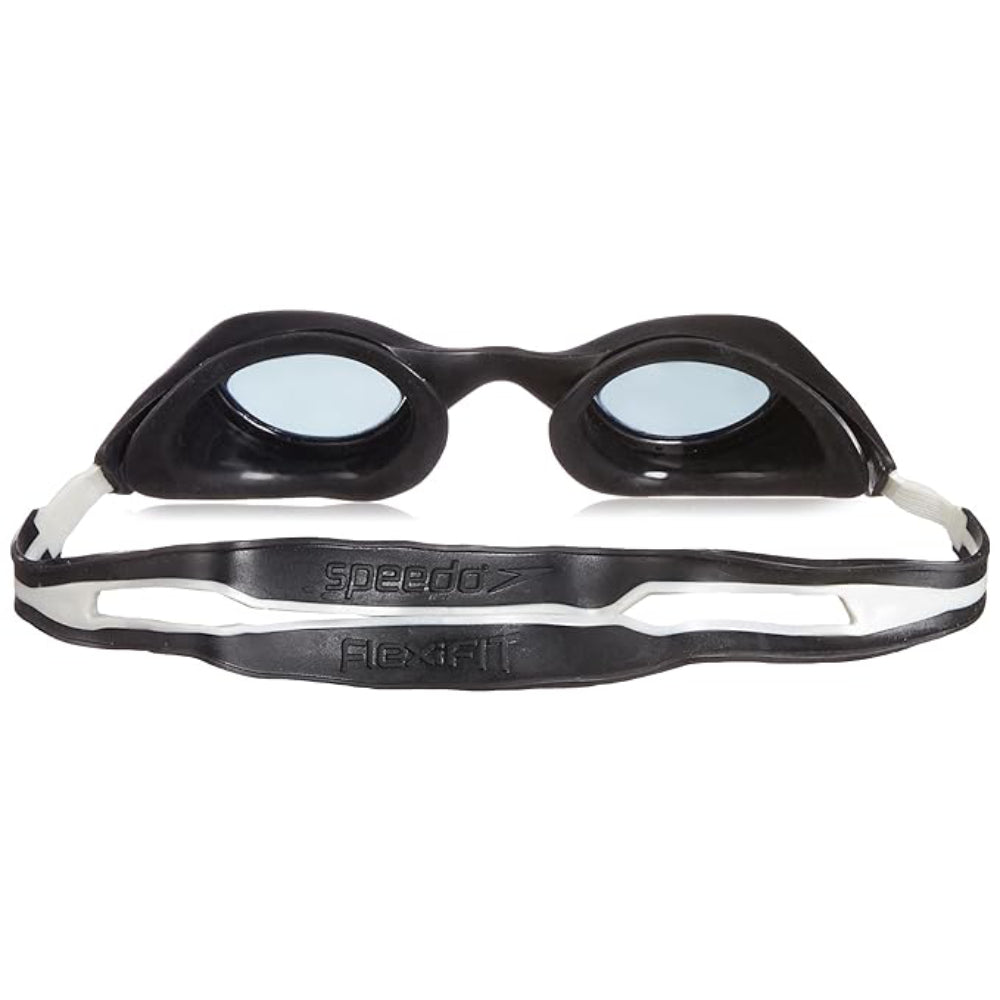 Speedo Junior's Pacific Flexifit Swimming Goggle (Black/Smoke)
