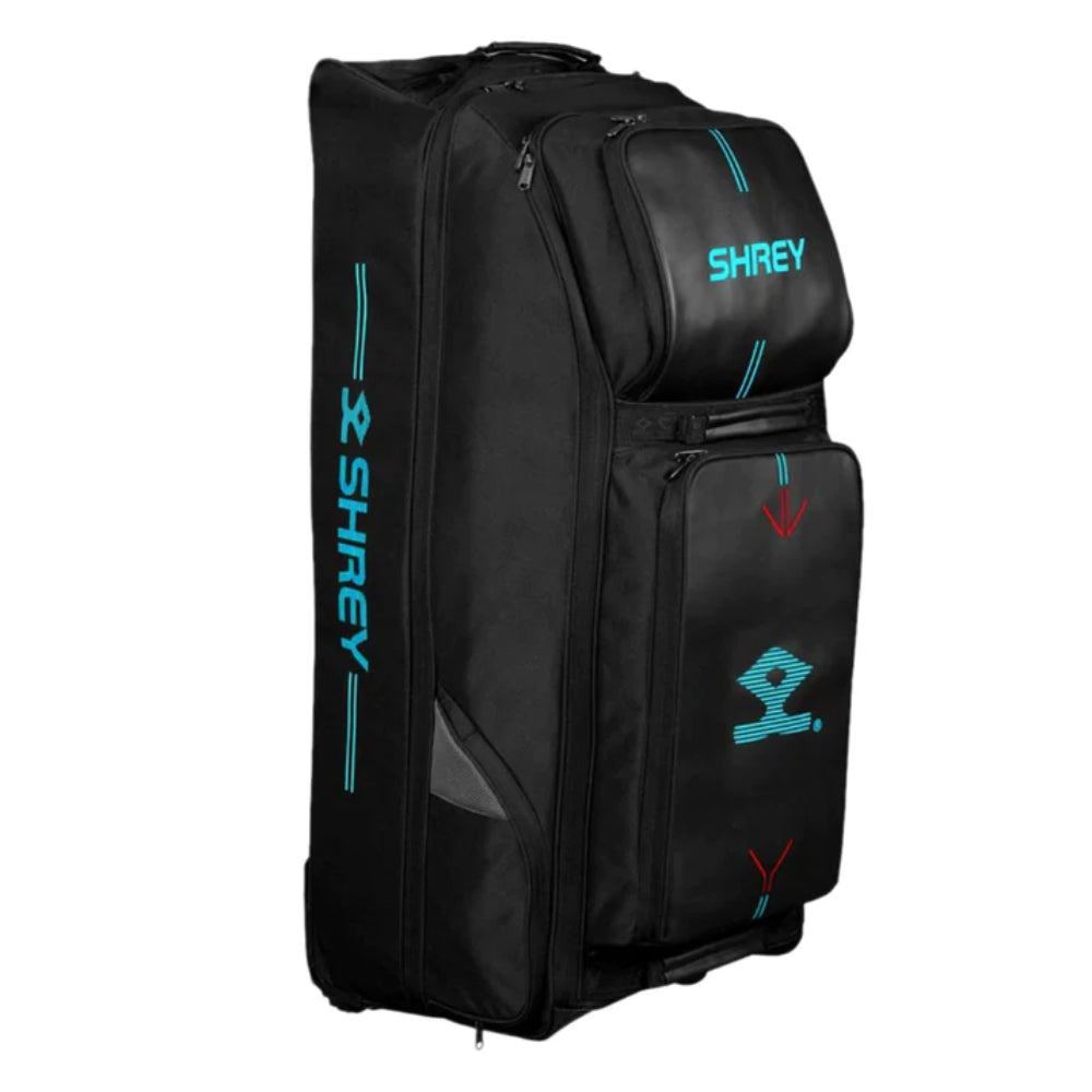 Top SHREY Meta 150 Wheelie Duffle Cricket Kitbag