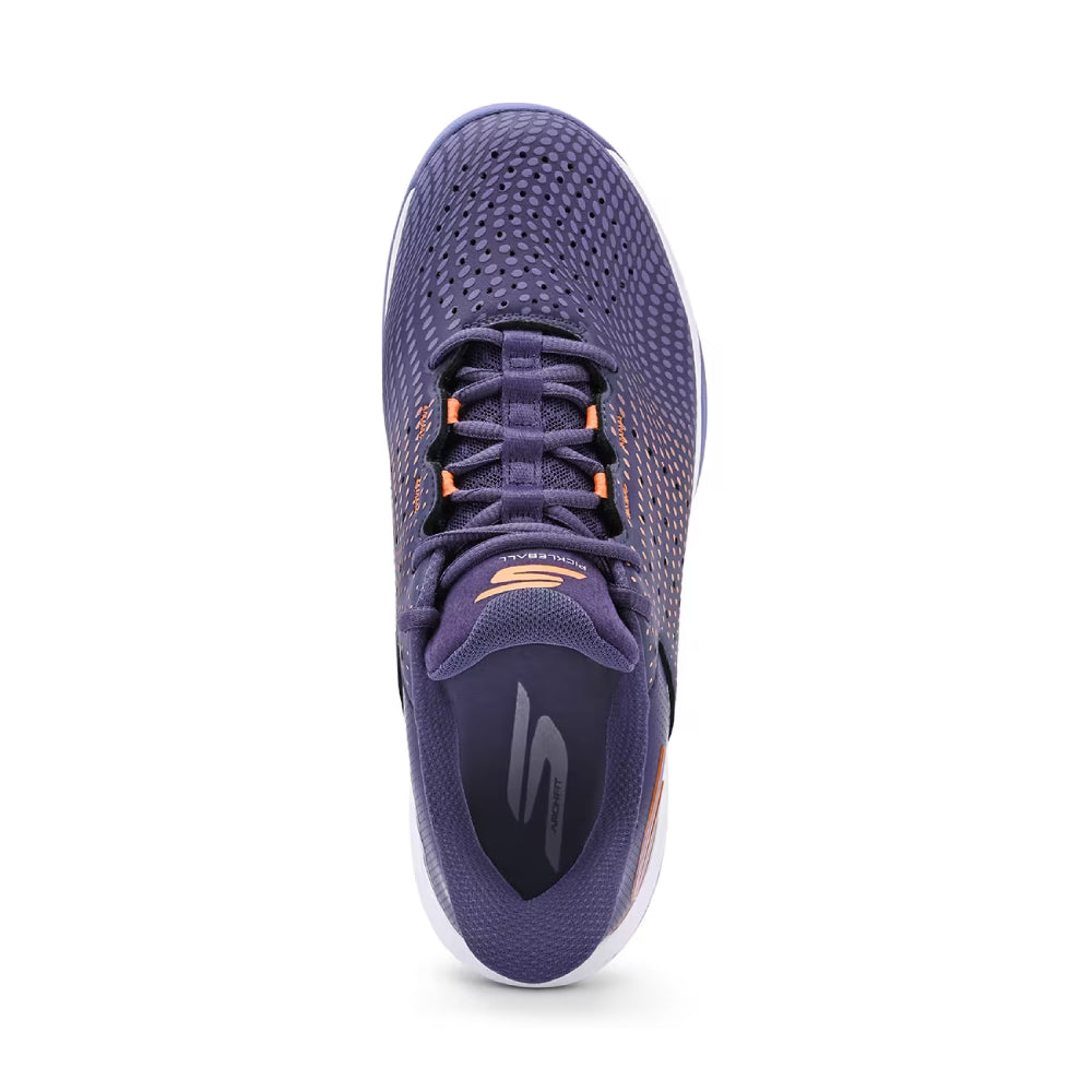 SKECHERS Women's Viper Court Reload Multi Court Shoe (Purple Coral)