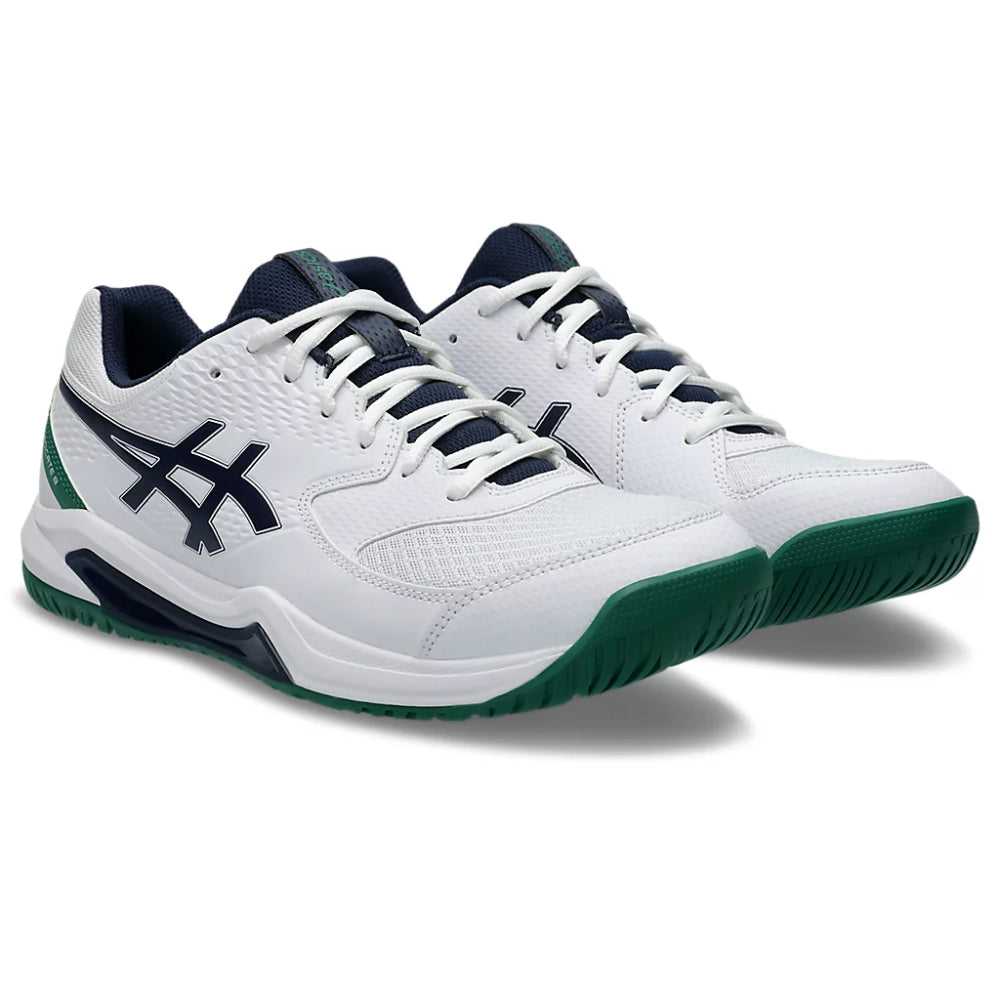 ASICS Men's Gel-Dedicate 8 Tennis shoes (White / Midnight)