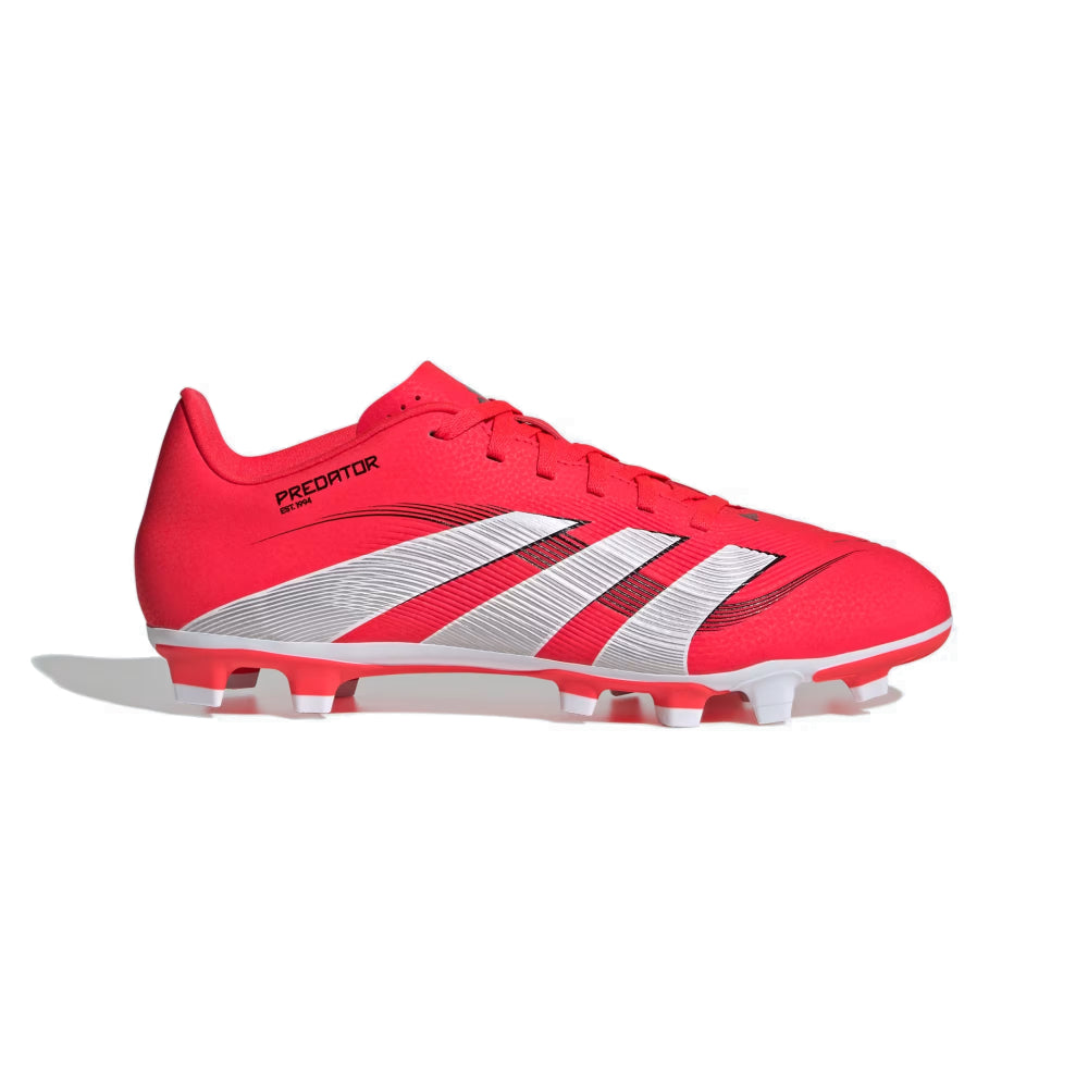 Adidas Predator Club FG/Mg Football Shoe (Red/White/Black)