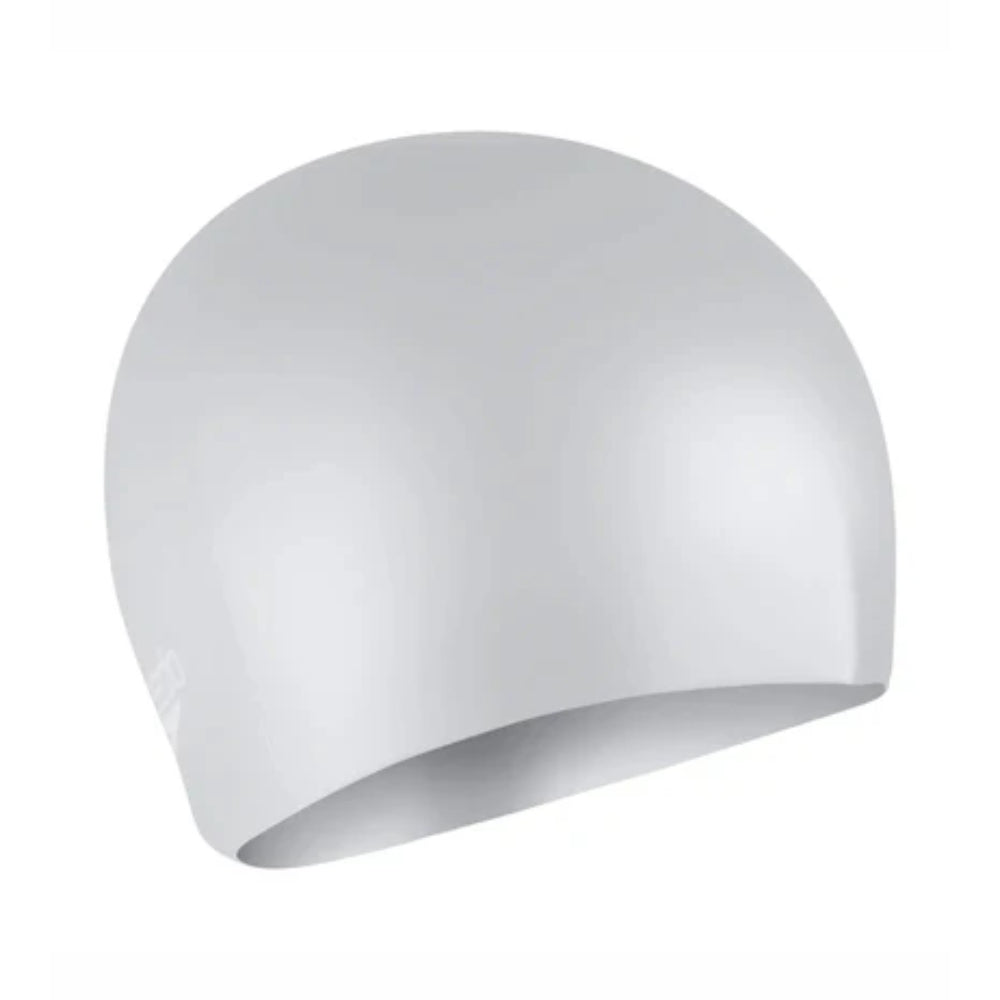 Speedo Adult's Long Hair Swimming Cap (White)