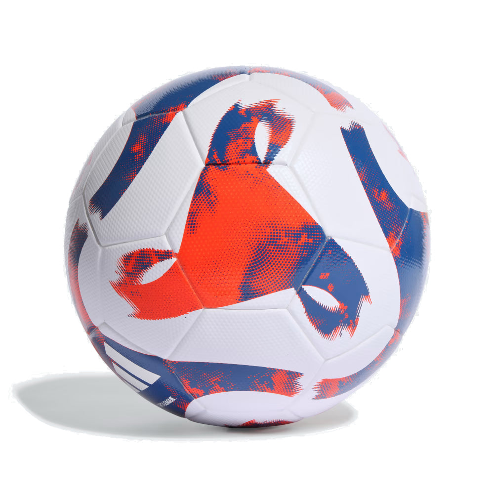 Adidas Tiro League TSBE Football Ball (White/ Royal Blue/Orange)
