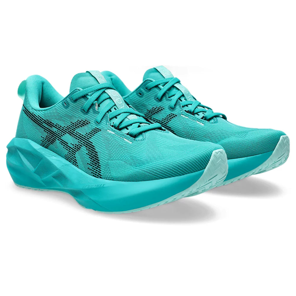 ASICS Men's Novablast 5 Running Shoe (Wave Teal/Black)