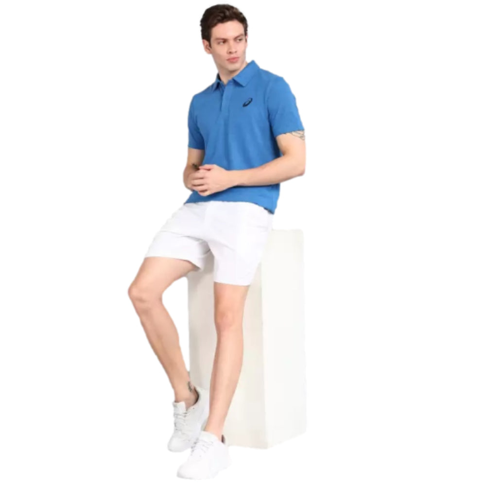 asics quick dry men polo Lake Drive Heather top