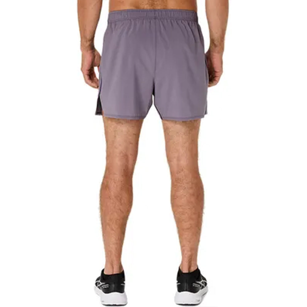 ASICS Men's Silver 5In Short (Lavender Grey)
