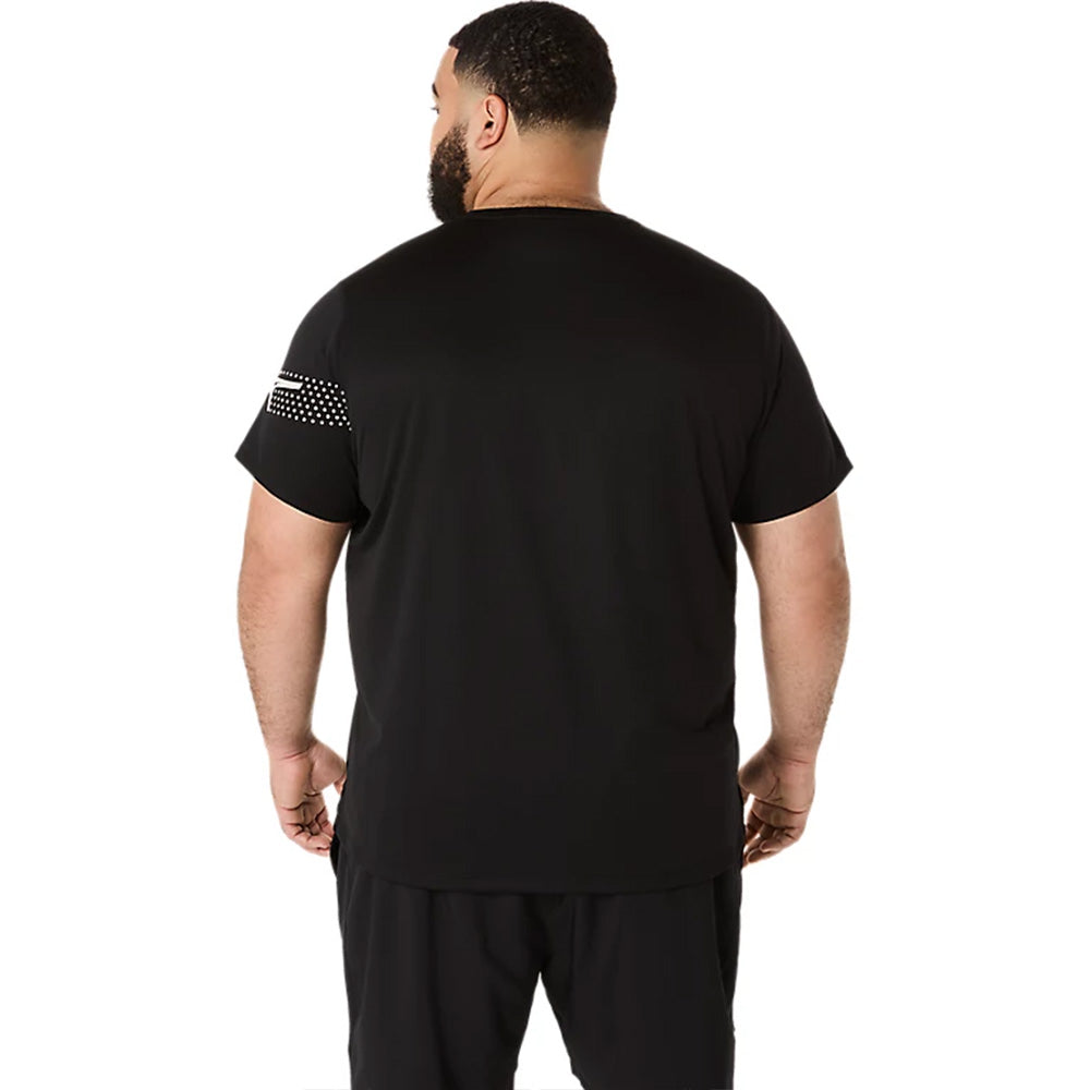 ASICS Men's Icon SS Top (Black)